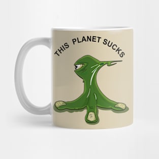 This planet sucks Mug